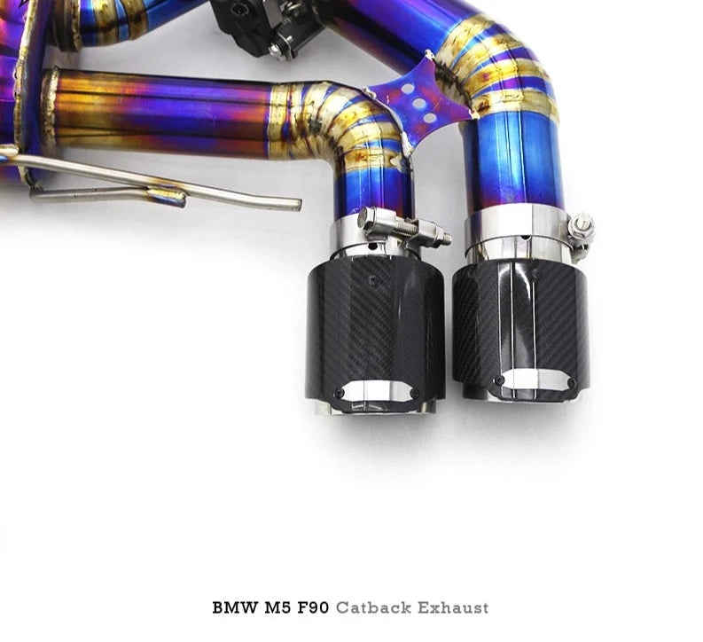 Titanium Valved Exhaust System -  2018 - 2023 BMW F90 M5