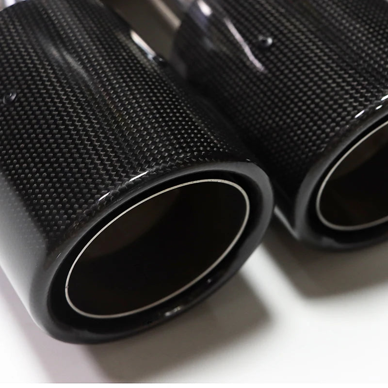 Carbon Fiber Exhaust Tip - Porsche 718/987 Boxster Cayman