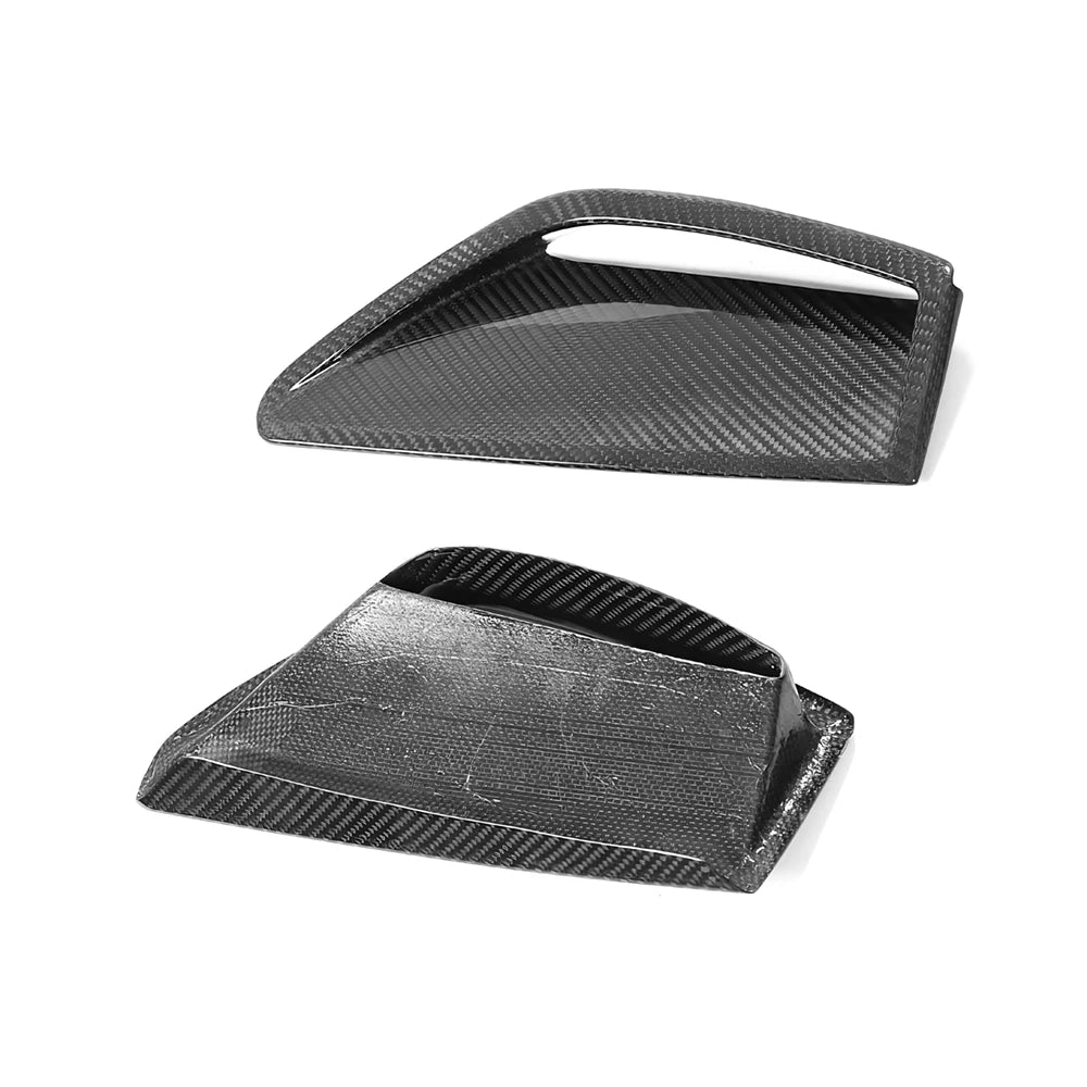 Dry Carbon Fiber Front Bumper Air Vent Trim Cover - Audi RS6/RS7 C8 Avant