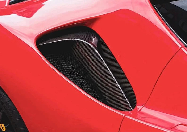 Carbon fiber Side Air Duct Vent - Ferrari SF90