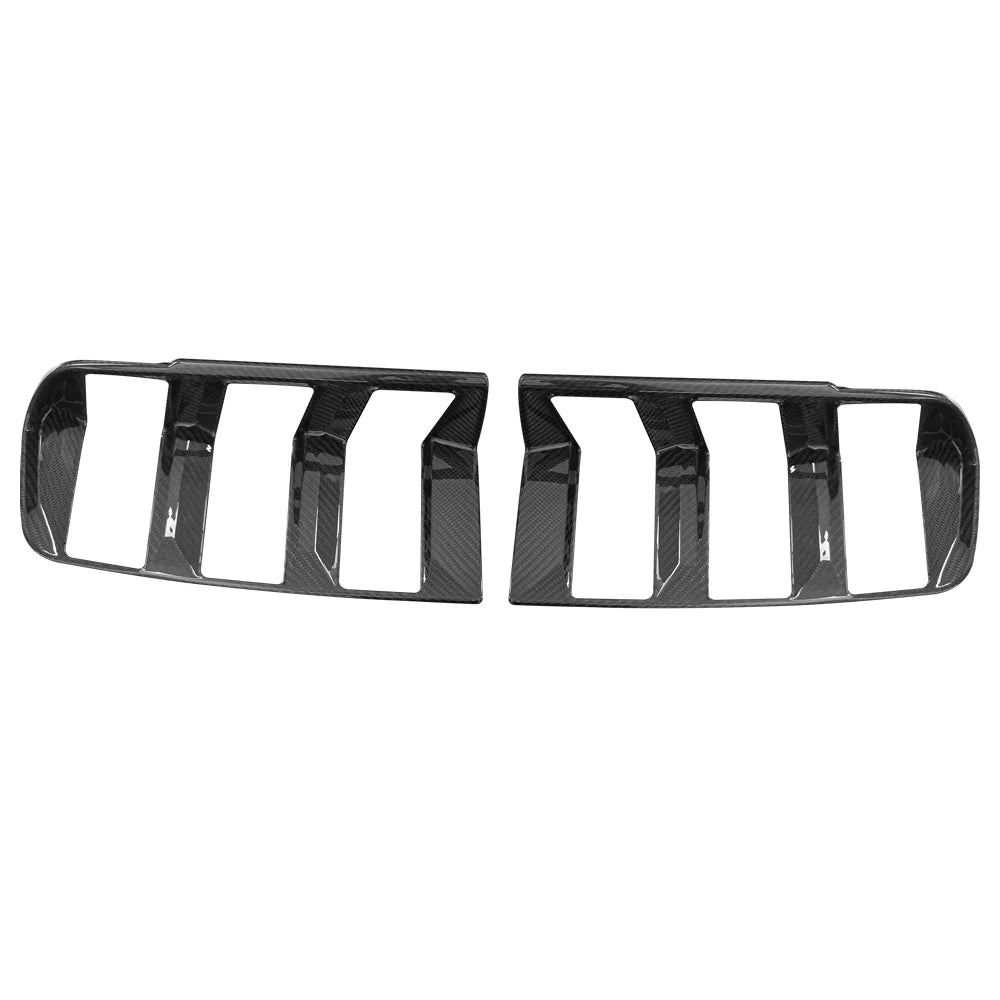 Dry Carbon Fiber Tail Light Trim - Ford Mustang  2024+