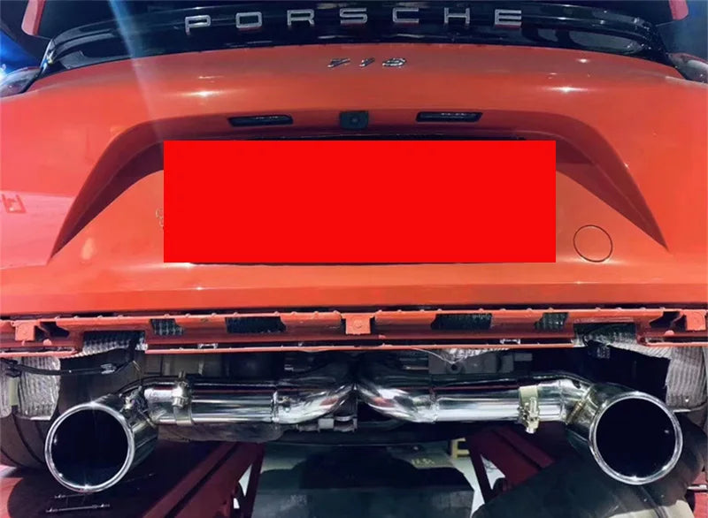 GT4 Style Exhaust Conversion - Porsche 718