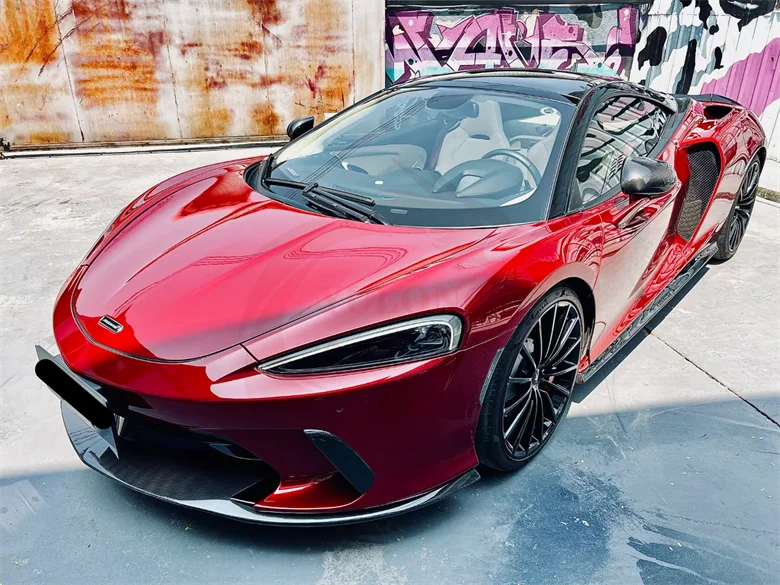 Dry Carbon Fiber Mirror Caps - McLaren GT