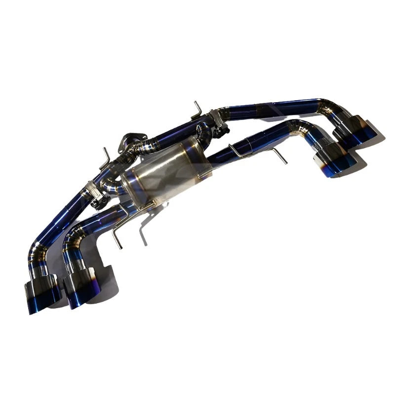 V2 Titanium Full Valved Sport Exhaust System - Nissan R35 GTR