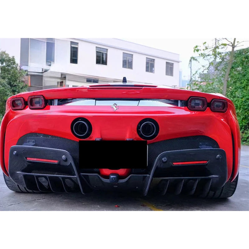 OEM Style Carbon Fiber Rear Diffuser - Ferrari SF90