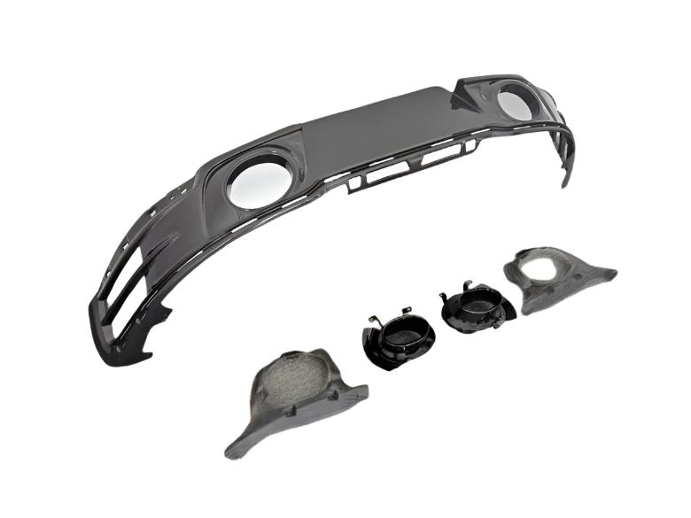 OEM style Dry Carbon Fiber Rear diffuser - Porsche 911 992 Carrera