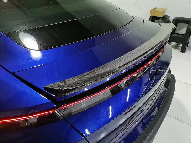 T Style Carbon Fiber Spoiler - Porsche Taycan