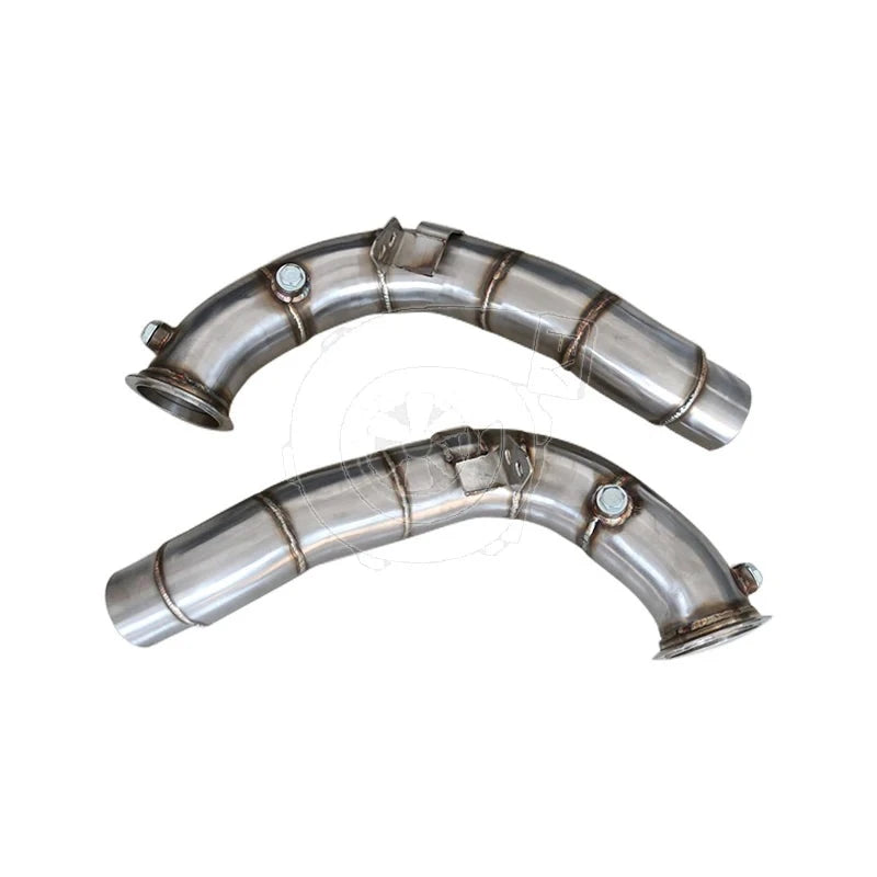 S63 High Flow Catless Exhaust Downpipe - BMW F10 M5 / F13 M6