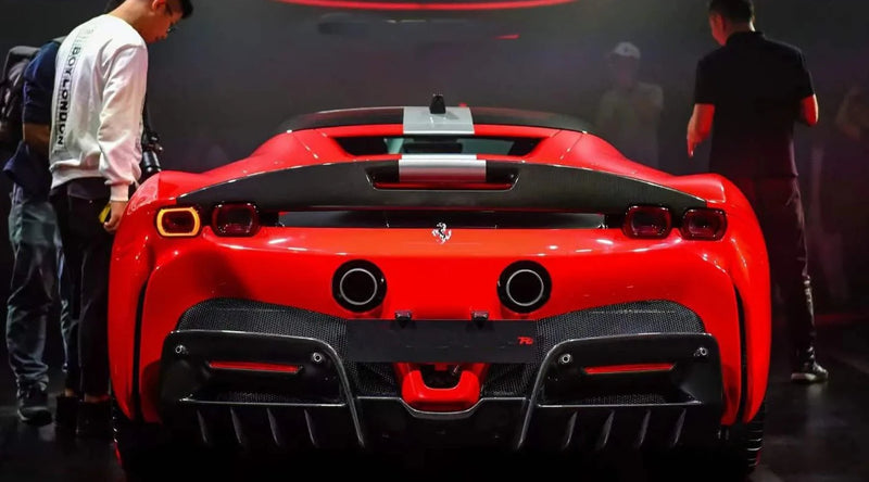 Carbon Fiber Rear Spoiler - Ferrari SF90
