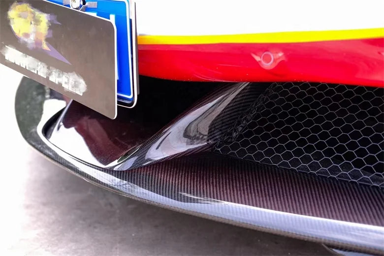 OEM Style Carbon Fiber Front Lip Set - Ferrari SF90