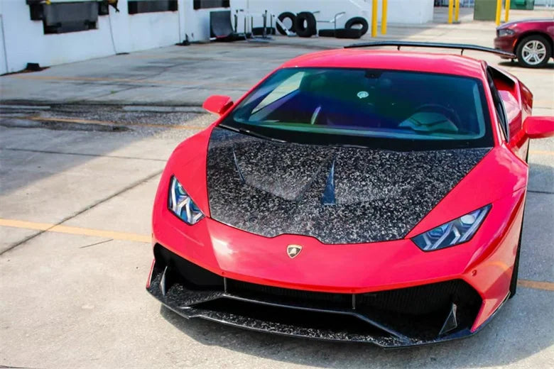 1016 Industries Style Carbon FIber Hood - Lamborghini Huracan