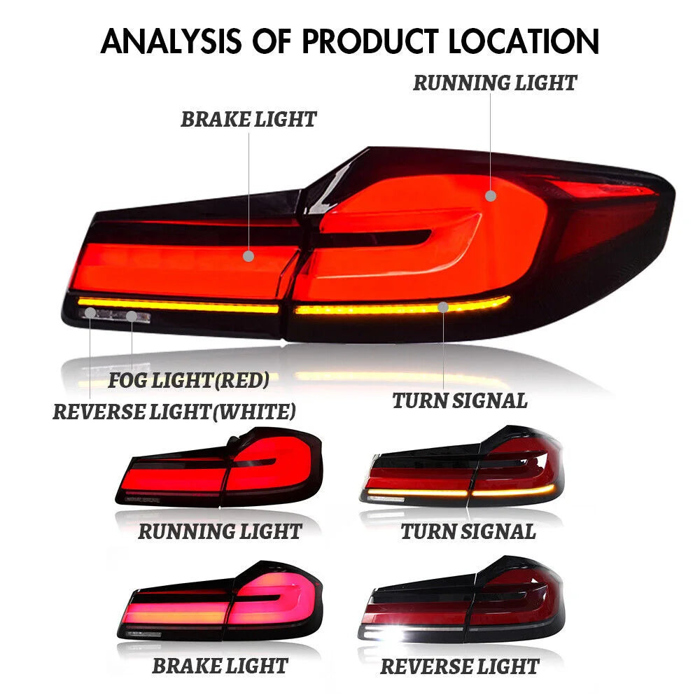 LCI OLED Rear Taillights - BMW F90 M5 & G30 5 Series