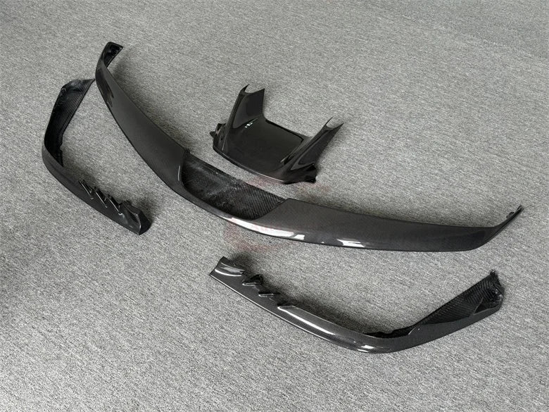 OEM Style Carbon Fiber Front Lip Set - Ferrari SF90