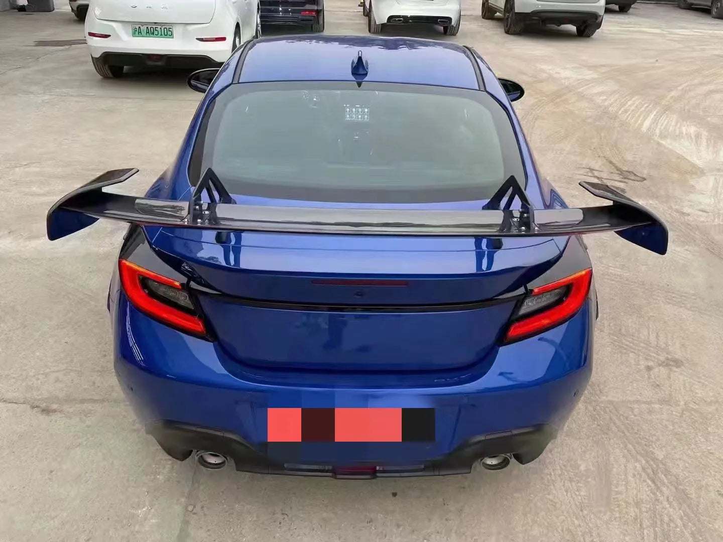 AD Style Carbon Fiber Wing - Toyota GR86 ZN8 & BRZ