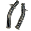 Performance Catless Polished Down Pipes - Mercedes BENZ W205 C43 /GLC43