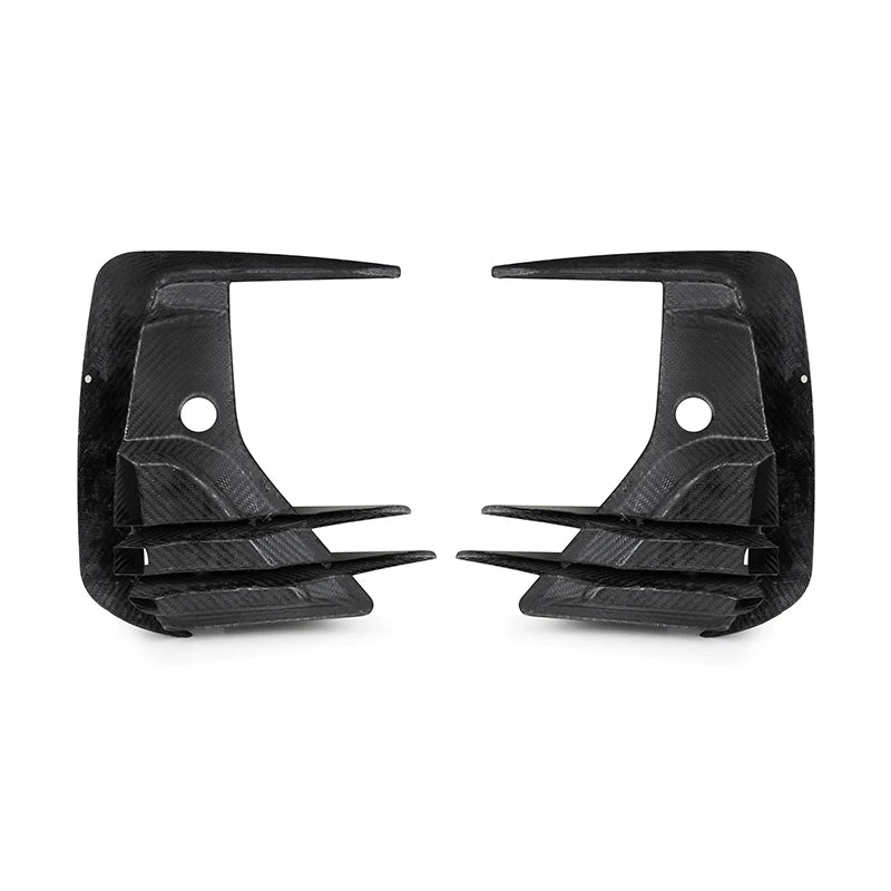 SQ style Dry Carbon Fiber Front Air Ducts Intakes - BMW G01 X3 & G02 X4