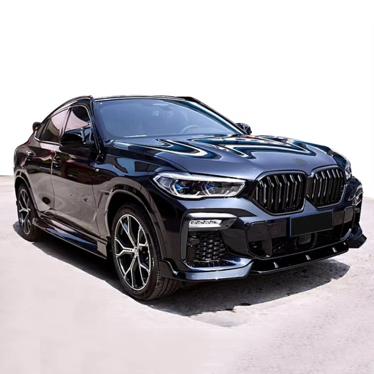 Gloss Black Front & Rear Body Kit - 2019-23 BMW X6 G06