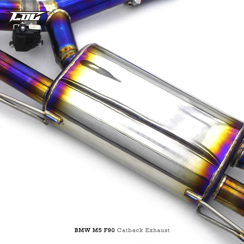 Titanium Valved Exhaust System -  2018 - 2023 BMW F90 M5