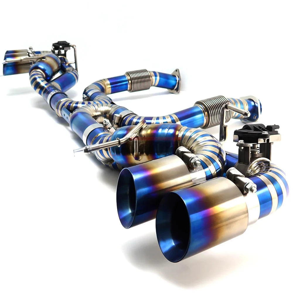 Titanium Full Valved Exhaust - 2020 - 2024 Corvette C8