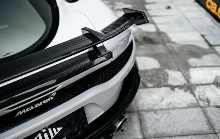 Carbon Fiber Vented Aerodynamic Wing - Mclaren GT