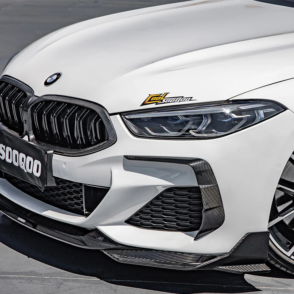 Carbon Fiber Front Vent Trim SOOQOO - BMW 8 series G14 G15 G16