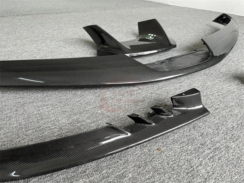 OEM Style Carbon Fiber Front Lip Set - Ferrari SF90