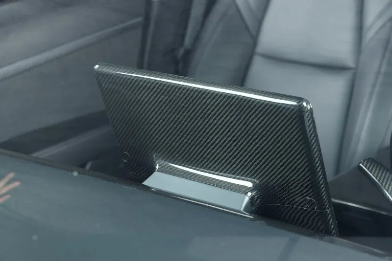 Carbon Fiber Screen Cover - 2023-24 Tesla Model 3 / Y highland