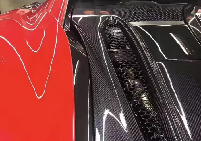 McLaren 540C/570S/570GT Dry Carbon Fiber Rear Engine Cover