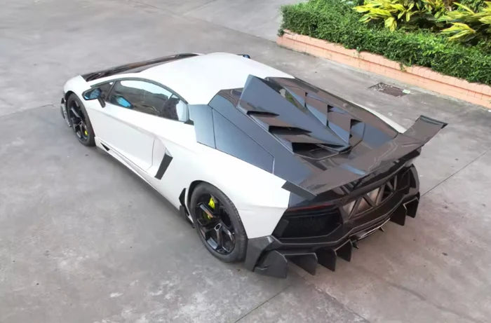 Carbon Fiber Engine Vent Cover - Lamborghini Aventador