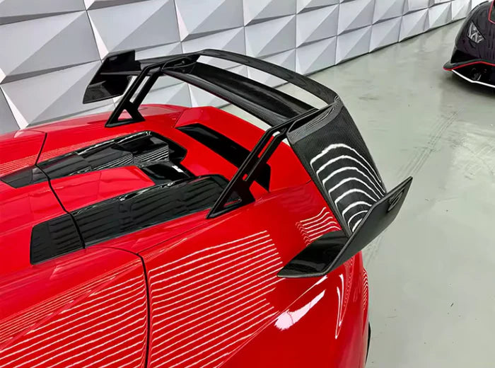 STO style Carbon Fiber Rear Spoiler Wing - Lamborghini Huracan EVO