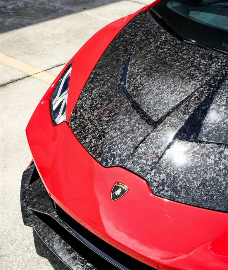 1016 Industries Style Carbon FIber Hood - Lamborghini Huracan