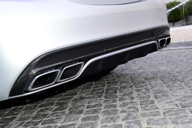 Square Mouth AMG Exhaust Pipe Tip -  Mercedes C-Class W205