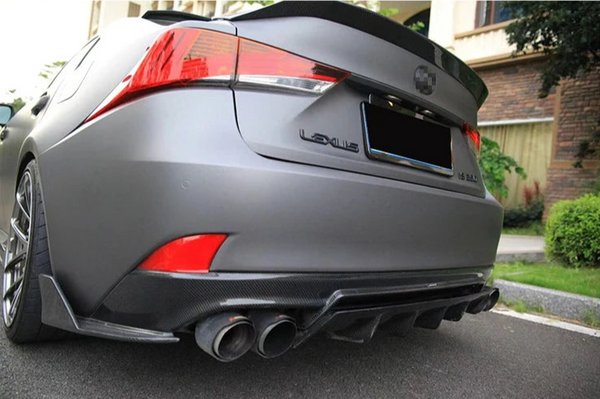 Carbon Fiber Side Rear Canard - Lexus IS200 IS250 IS300 IS350
