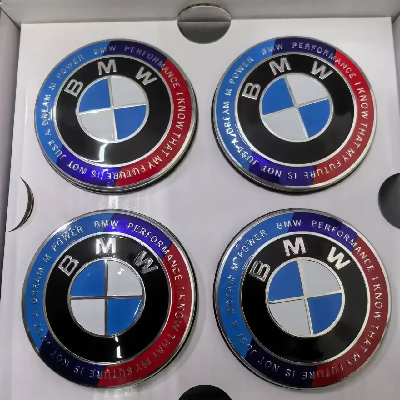 BMW Classic Floating Wheel Roundel Caps - BMW