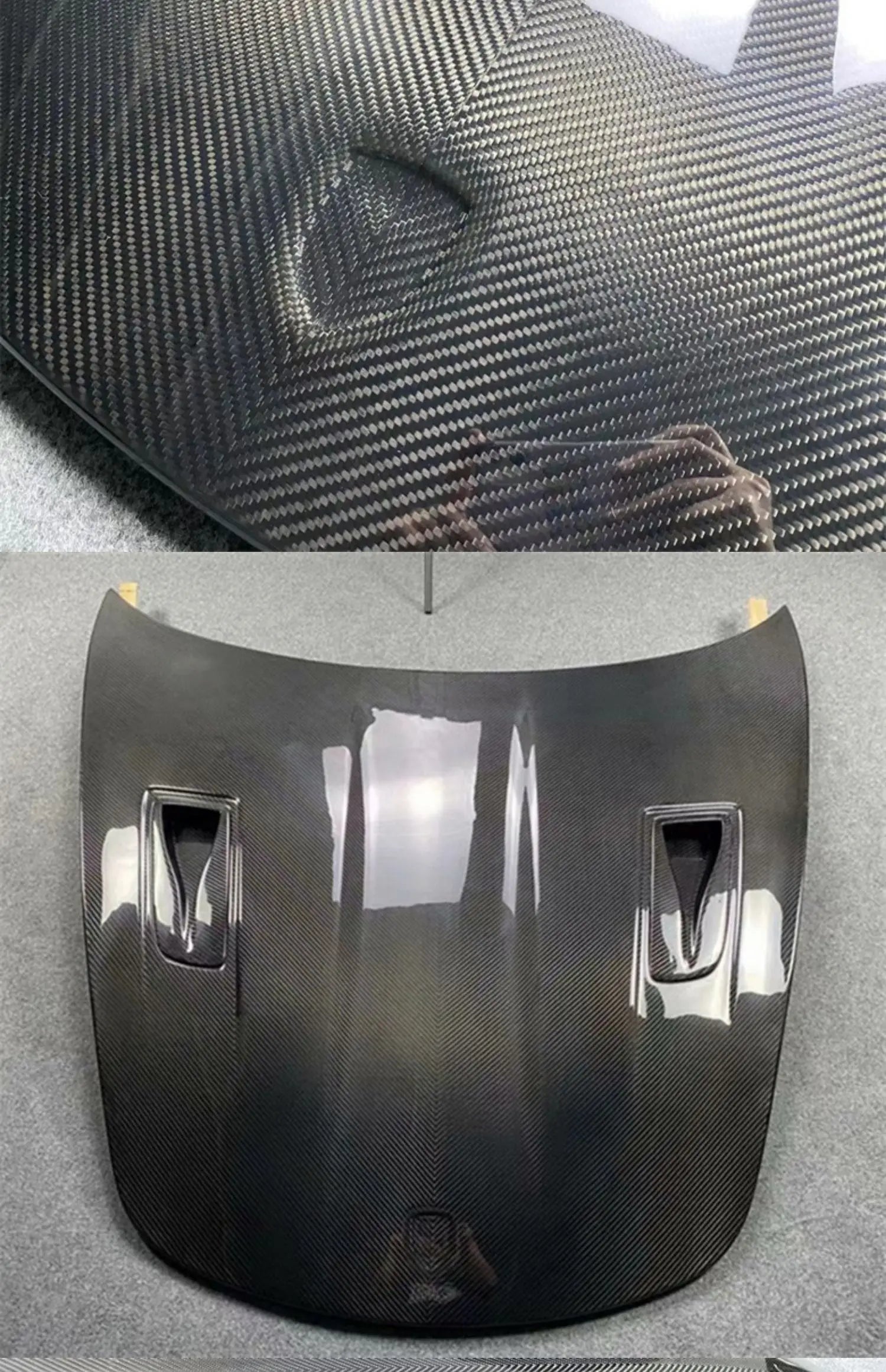 Vented Carbon Fiber Vented Hood - Porsche 911 (991) 2012-2018