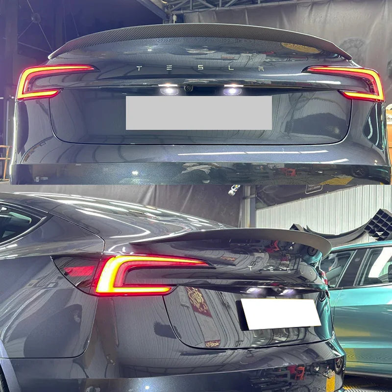 P Style Carbon Fiber Spoiler - Tesla Model 3 HighLand