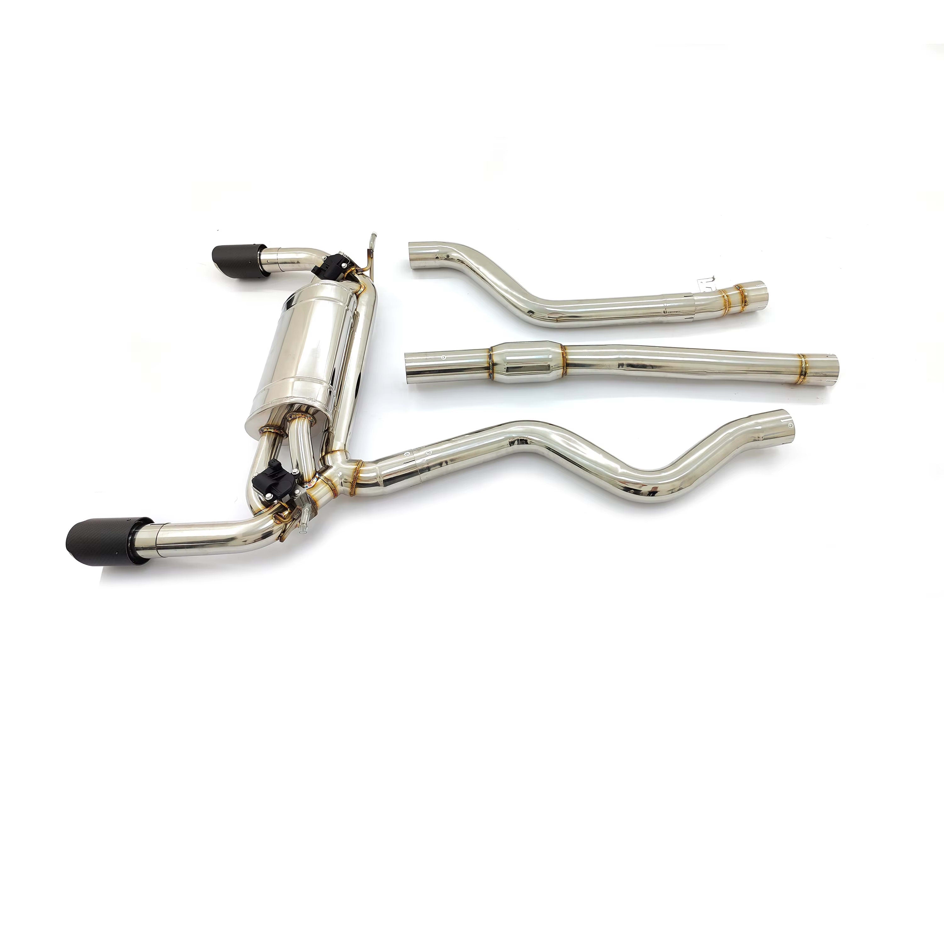 Valved Stainless Exhaust System - BMW F30 340i 440i B58 3.0T