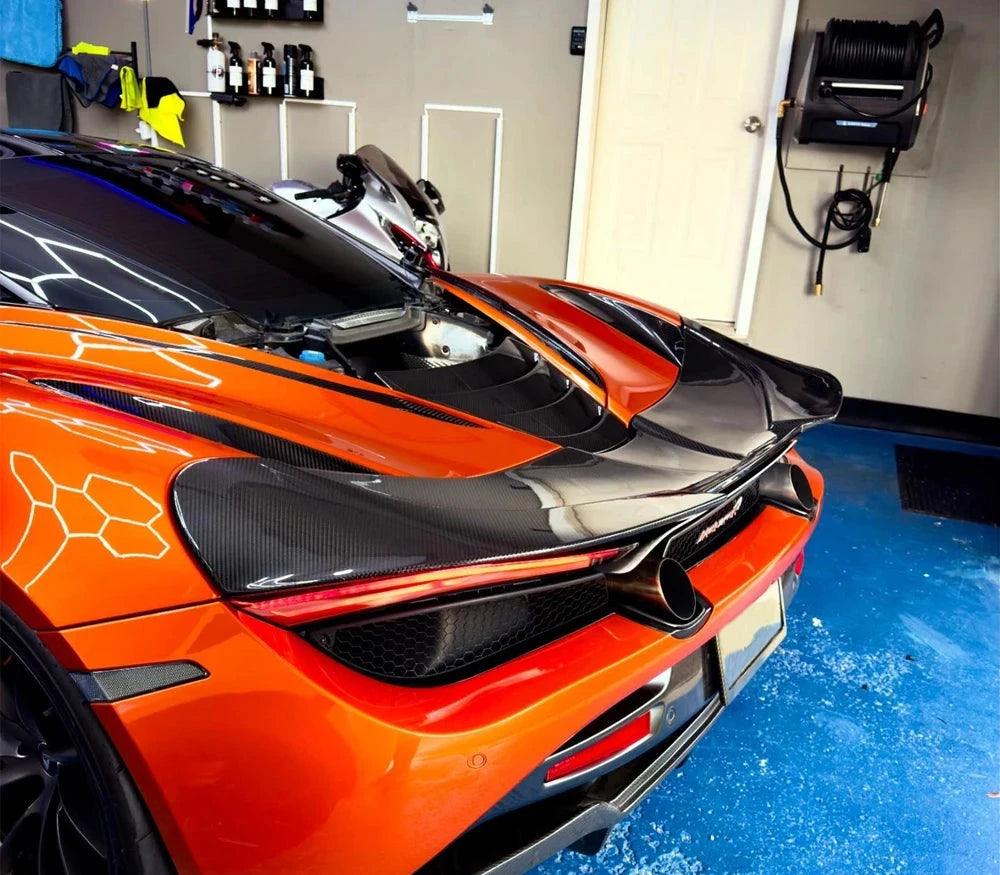 MD Style Carbon Fiber Rear Spoiler Wing -  Mclaren 720/720s