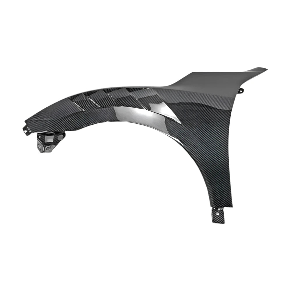 Vented Front Carbon Fiber Fender Set - Honda Civic FK7