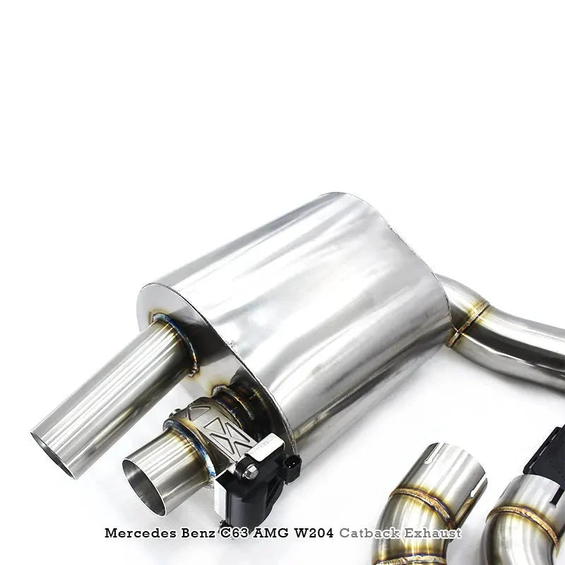 Performance Cat Back Exhaust System - Mercedes-Benz C63 W204 6.2 2012-2015