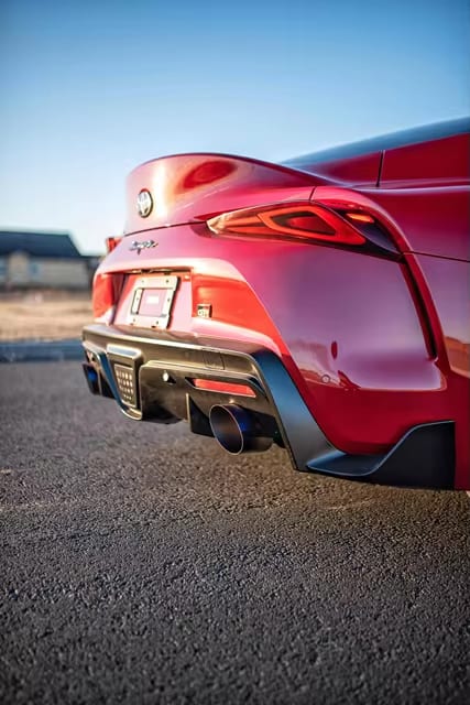 Titanium Cat Back Exhaust System - Toyota A90/A91 MK5 Supra