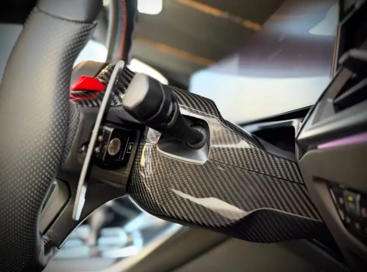 Dry Carbon Fiber Steering Column Cover - BMW G80 & G81 M3 /G82 & G83 M4