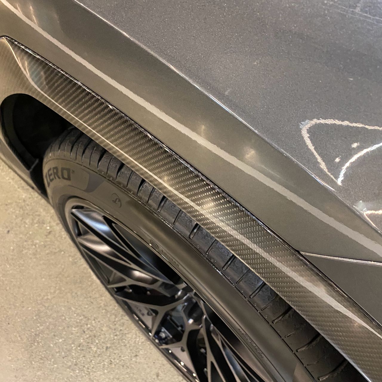 Carbon Fiber Fender Flare Trim - Lamborghini Urus