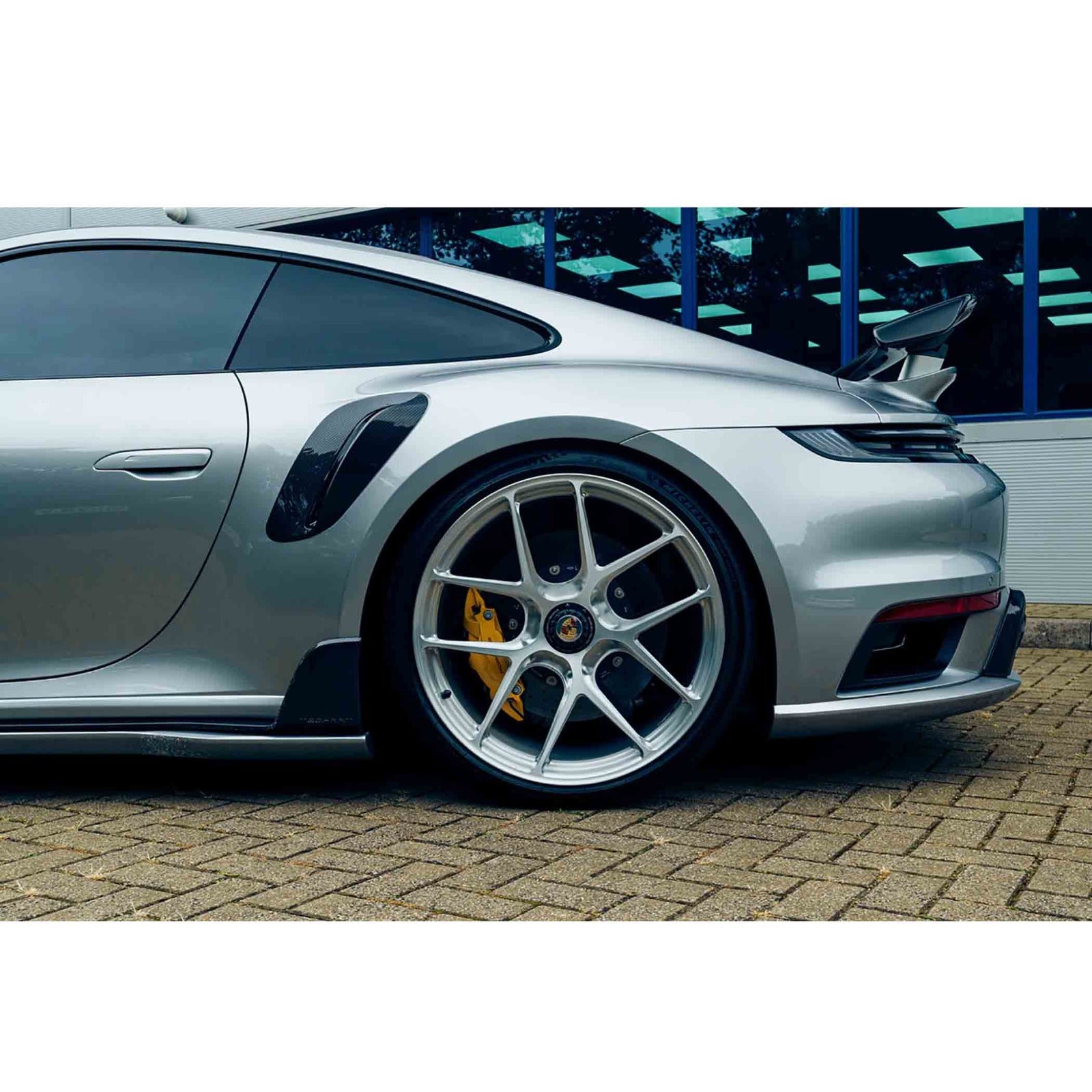 TC Style Dry Carbon Fiber Side Skirt -  Porsche 992 Turbo S 2020-2023