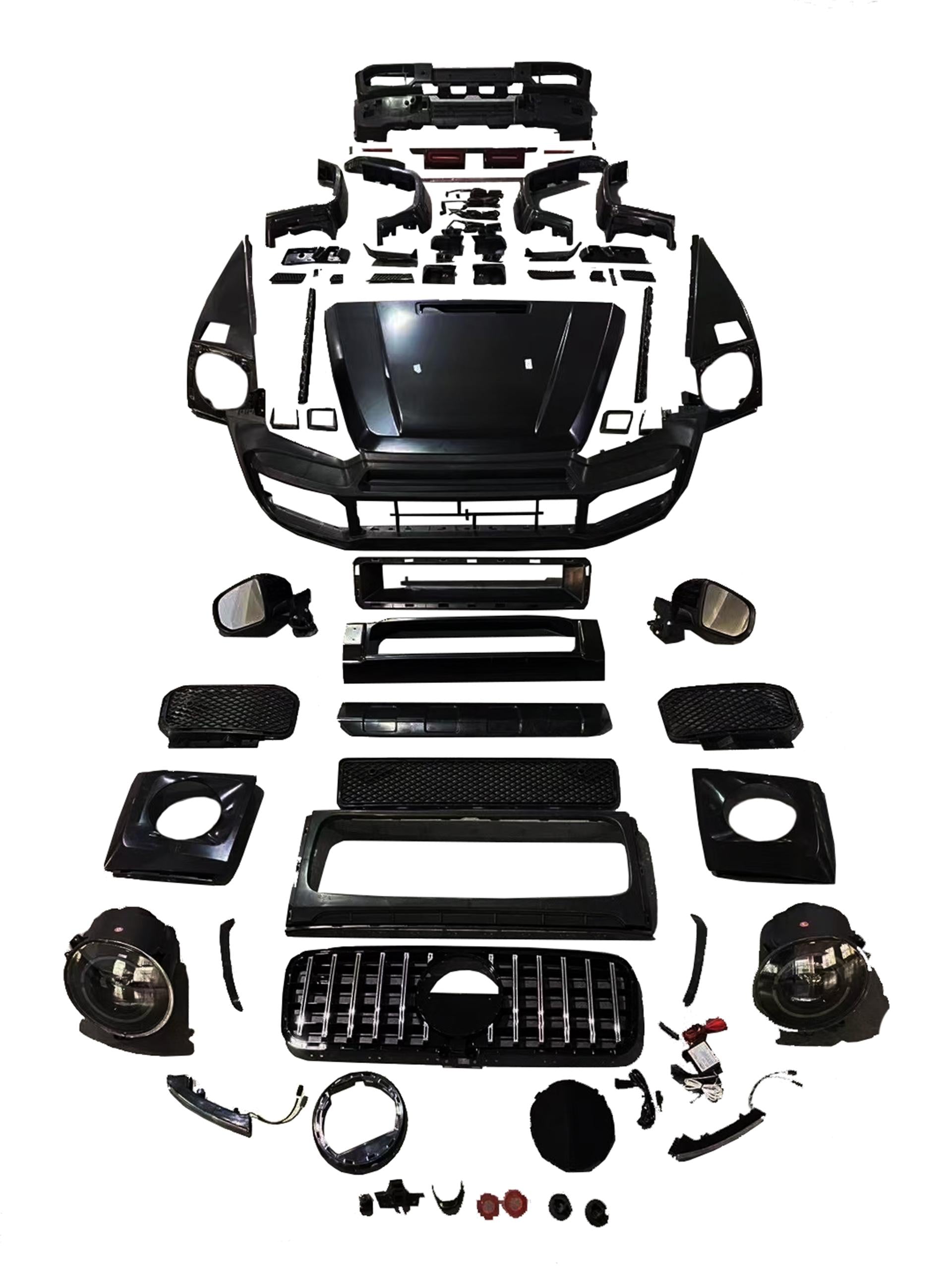 BRABUS STYLE Conversion Kit- Mercedes-Benz G-class W463 G500 G350 G63 2002-2018