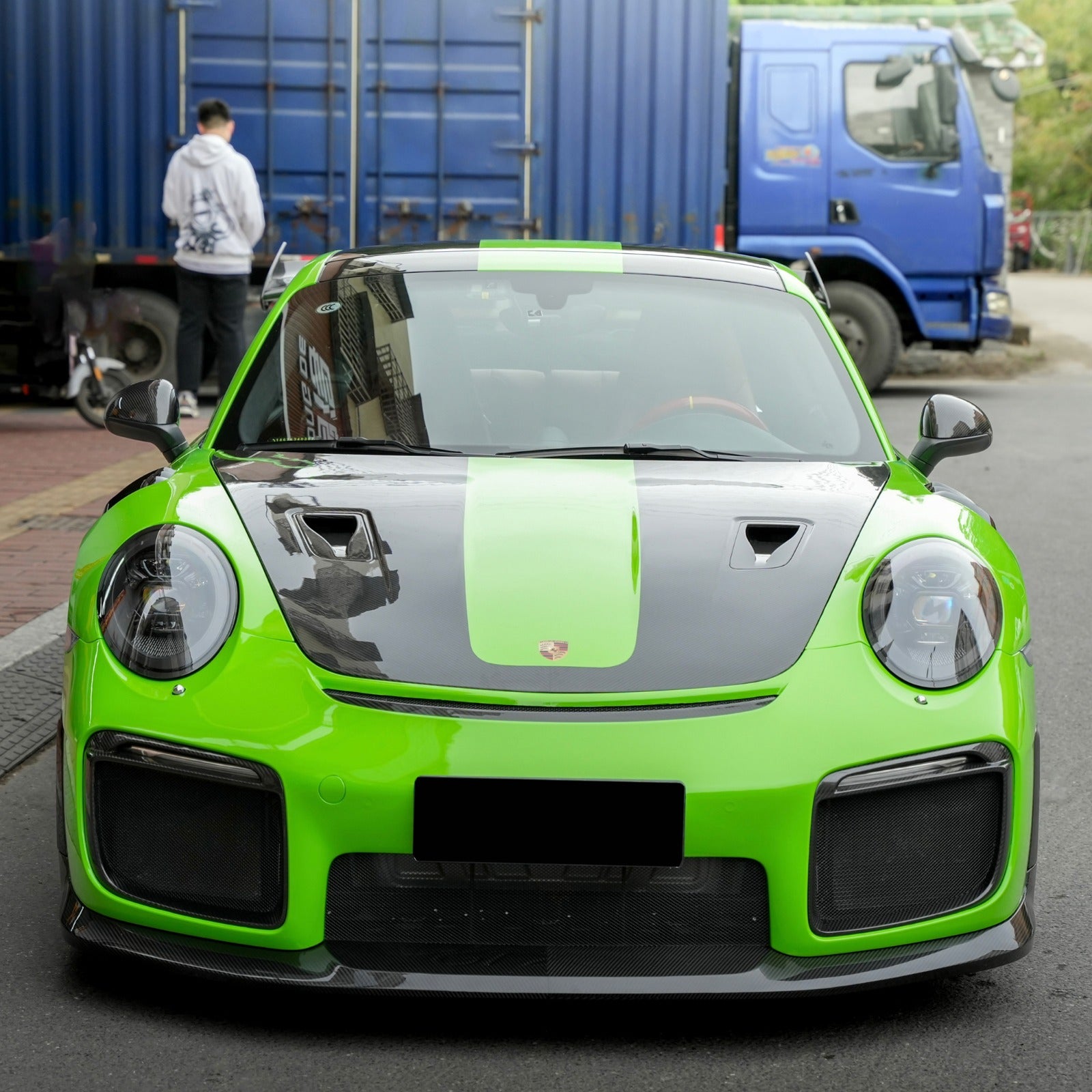 GT2RS Style Half Carbon Fiber Body Kit - Porsche 911 Carrera S 4S 991 991.1 991.2