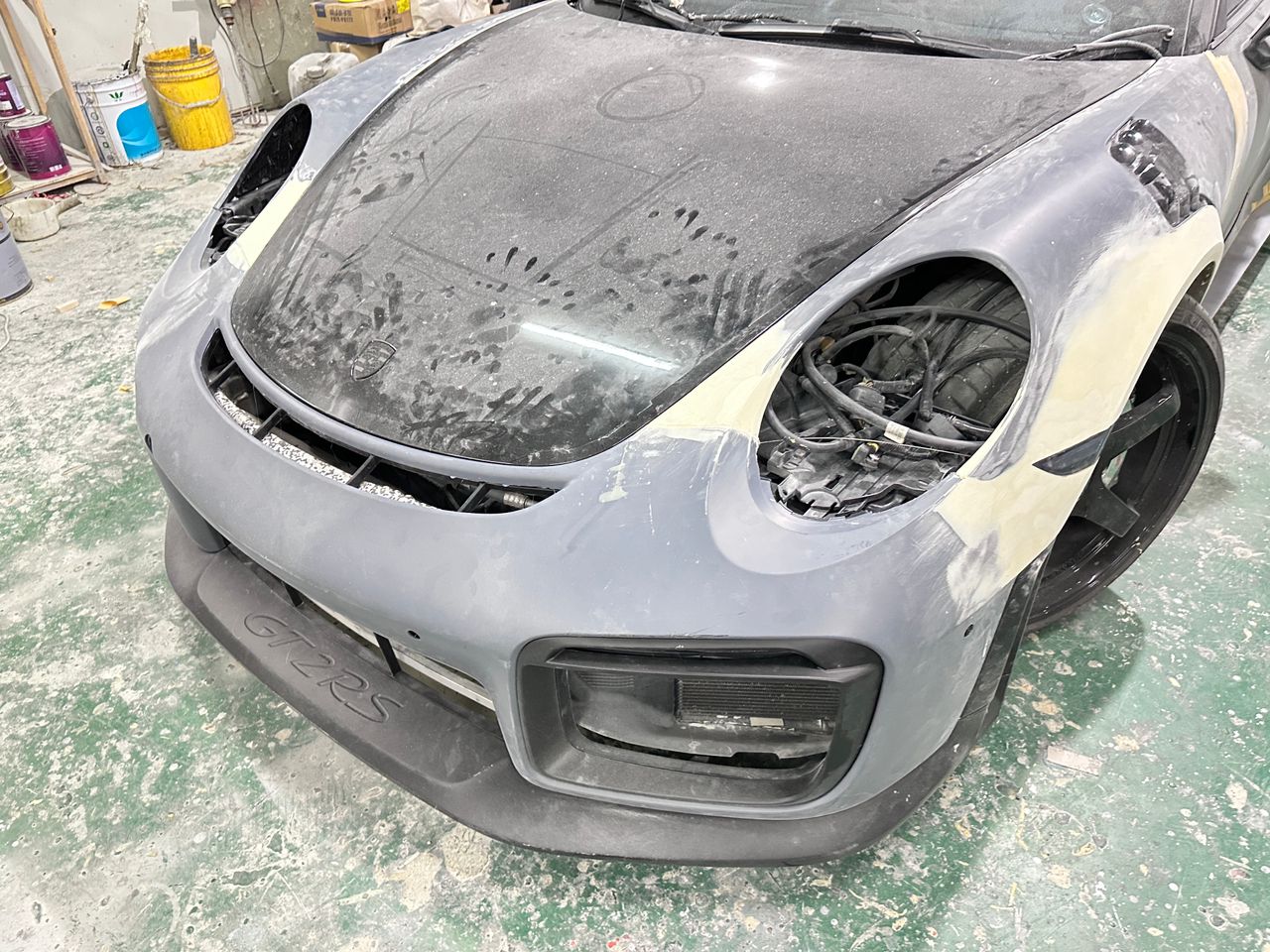 GT2RS Style Half Carbon Fiber Body Kit - Porsche 911 Carrera S 4S 991 991.1 991.2