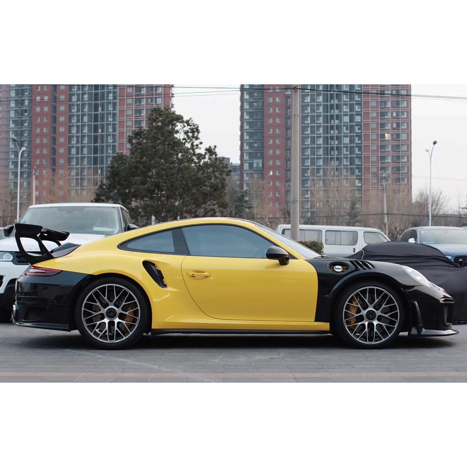 GT2RS Style Half Carbon Fiber Body Kit - Porsche 911 Carrera S 4S 991 991.1 991.2