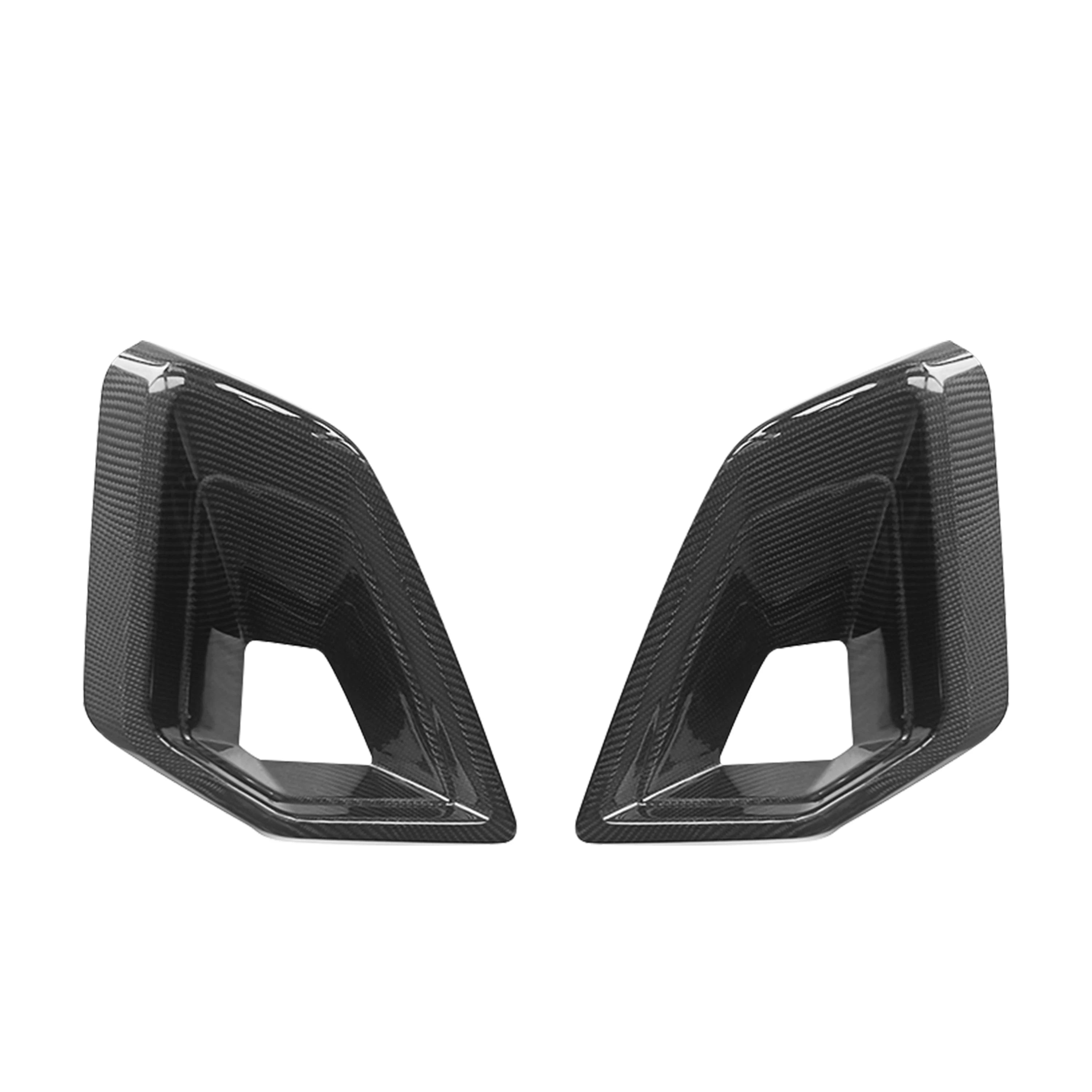 Carbon Fiber front bumper air ducts trim Cover -  BMW X5 G05