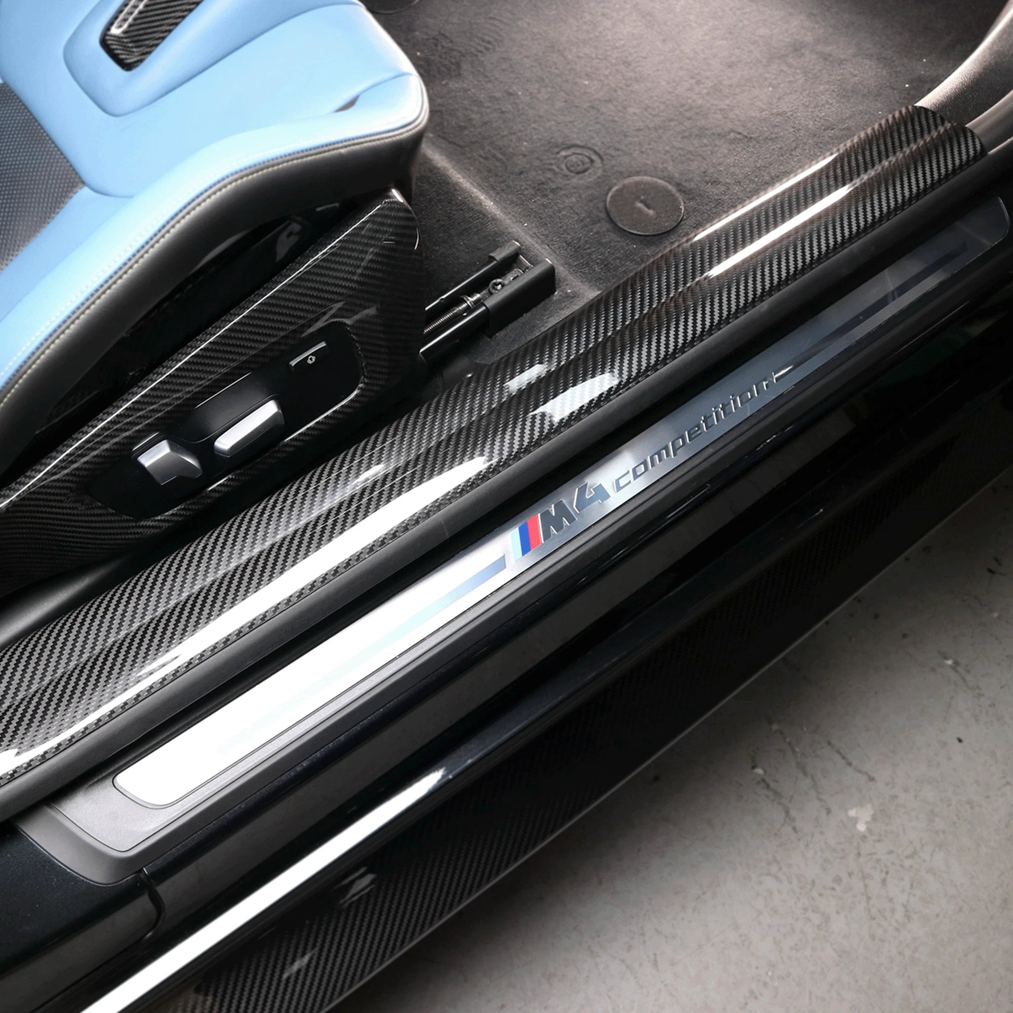 Carbon Fiber Door Sills - BMW G82/G22 M4 3 Series